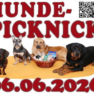 Hundepicknick Banner 2zu1