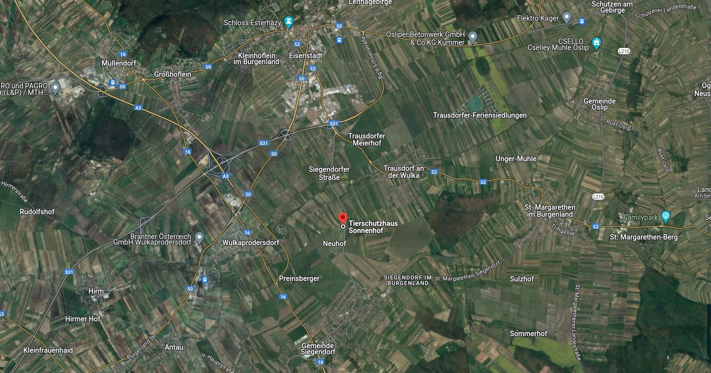 sonnenhof route plannen