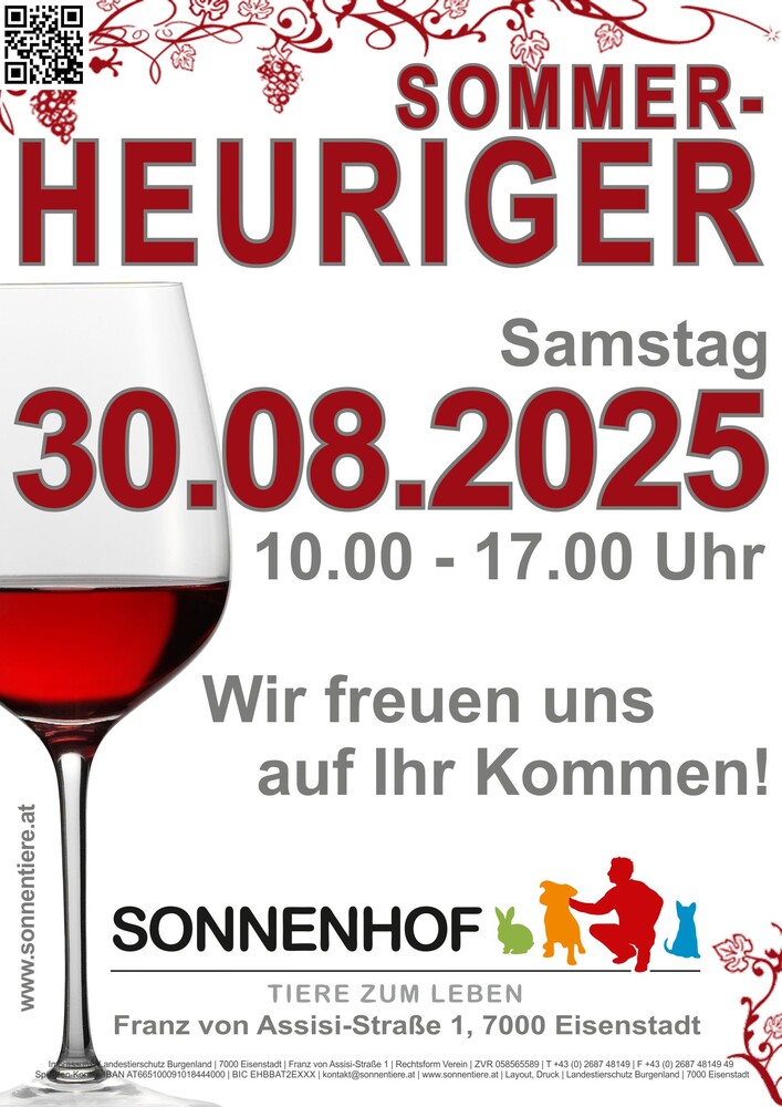 Einladung Sommerheuriger 2025